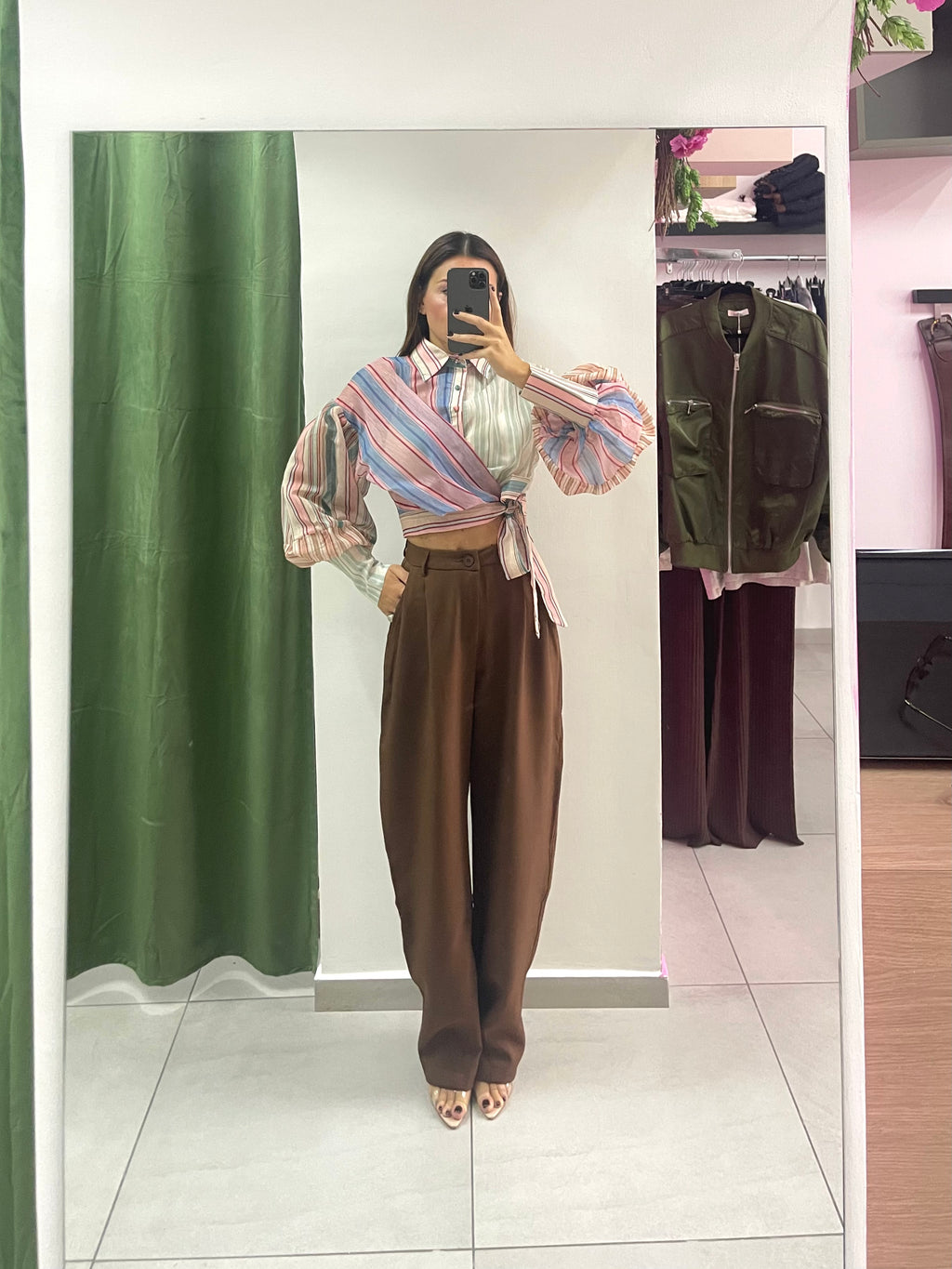 Pantalone classico balloon