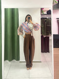 Pantalone classico balloon