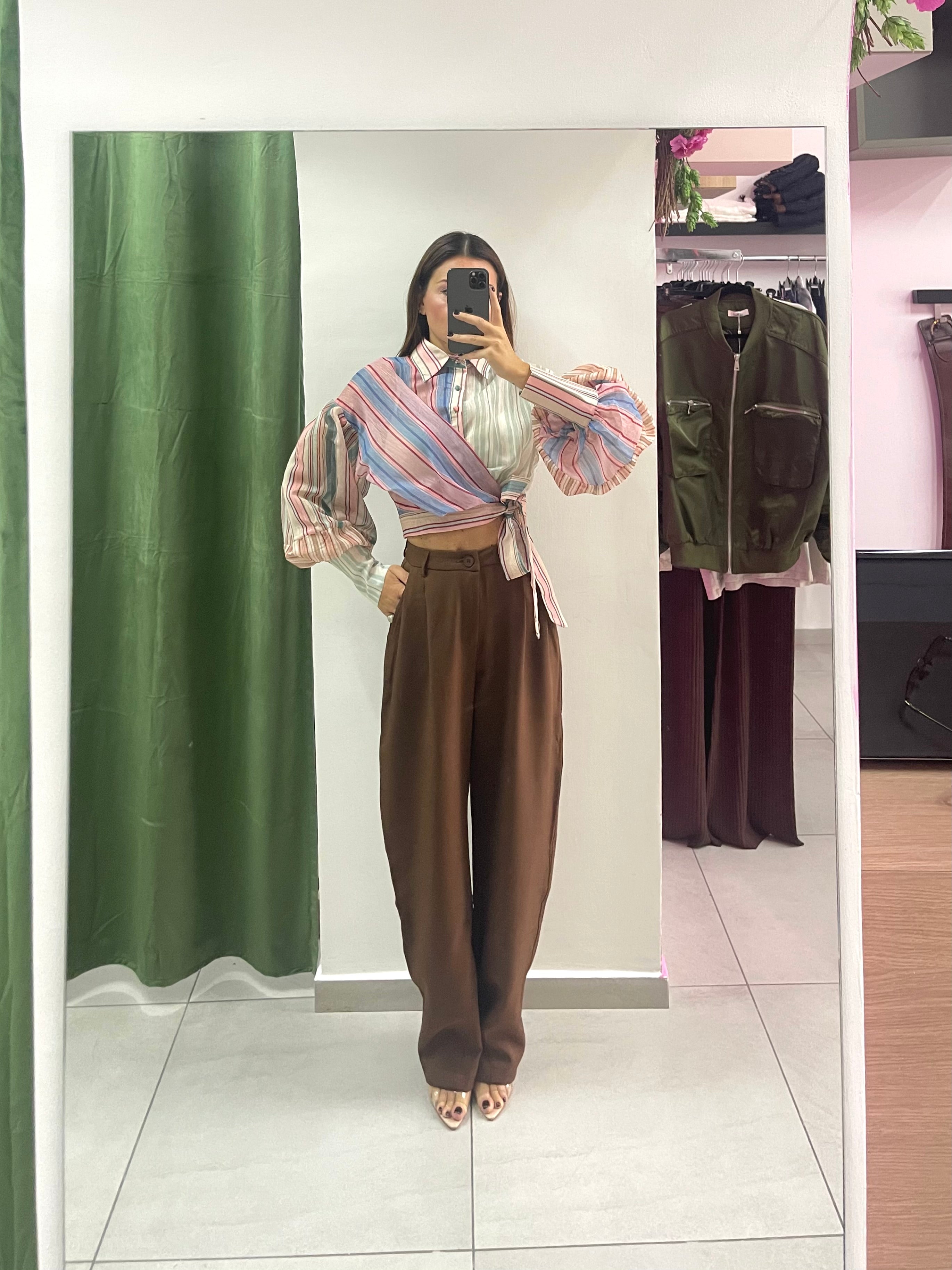 Pantalone classico balloon