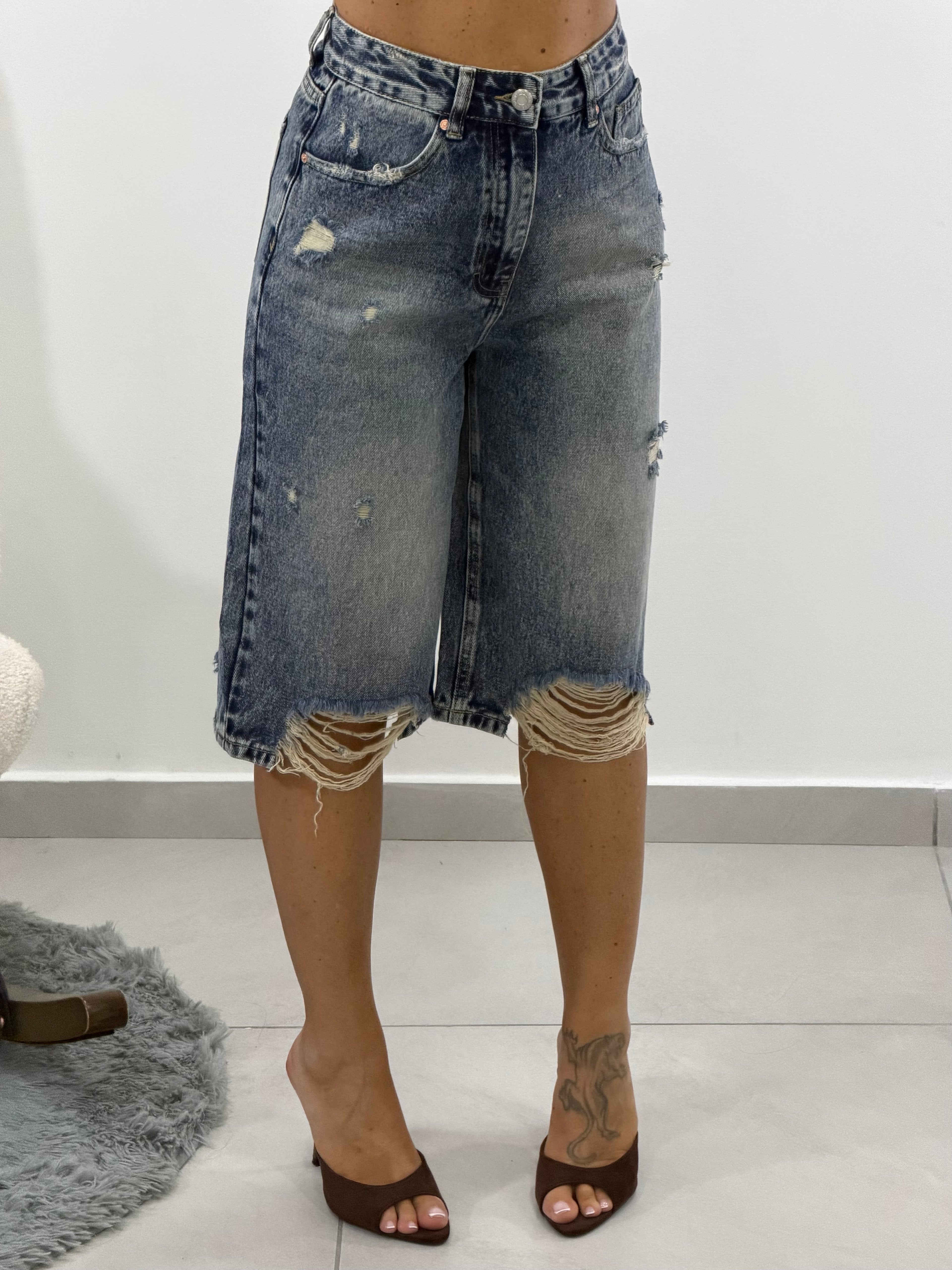 Bermuda Denim Stripe