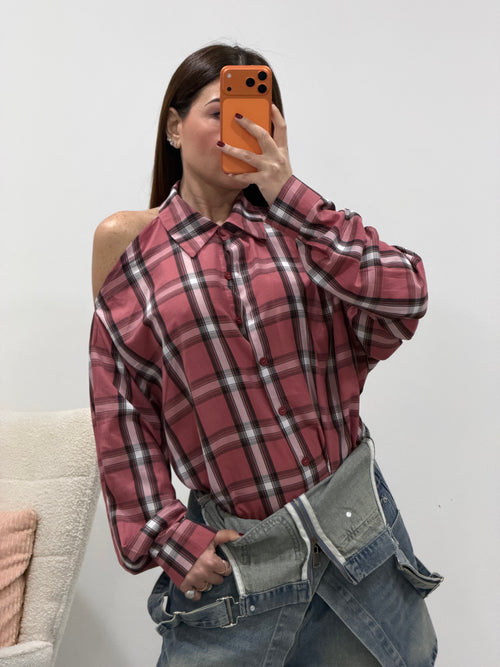 Camicia Ceck scollata