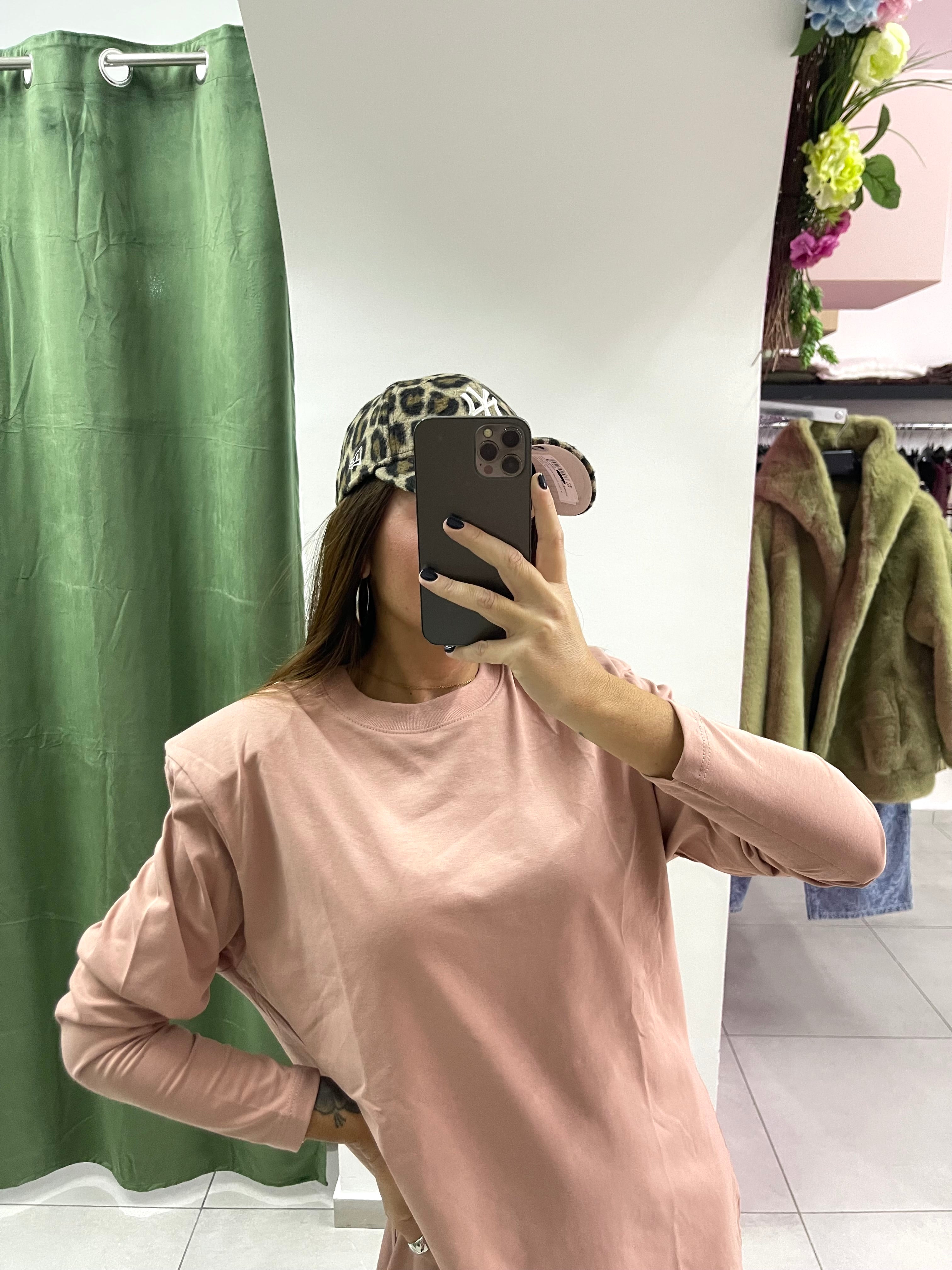 T-shirt spallina manica lunga by Barock