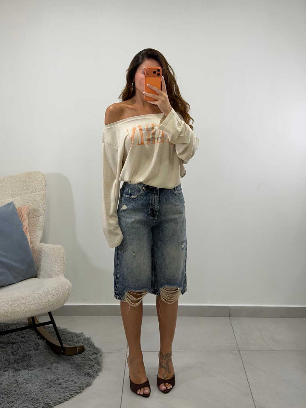 Bermuda Denim Stripe