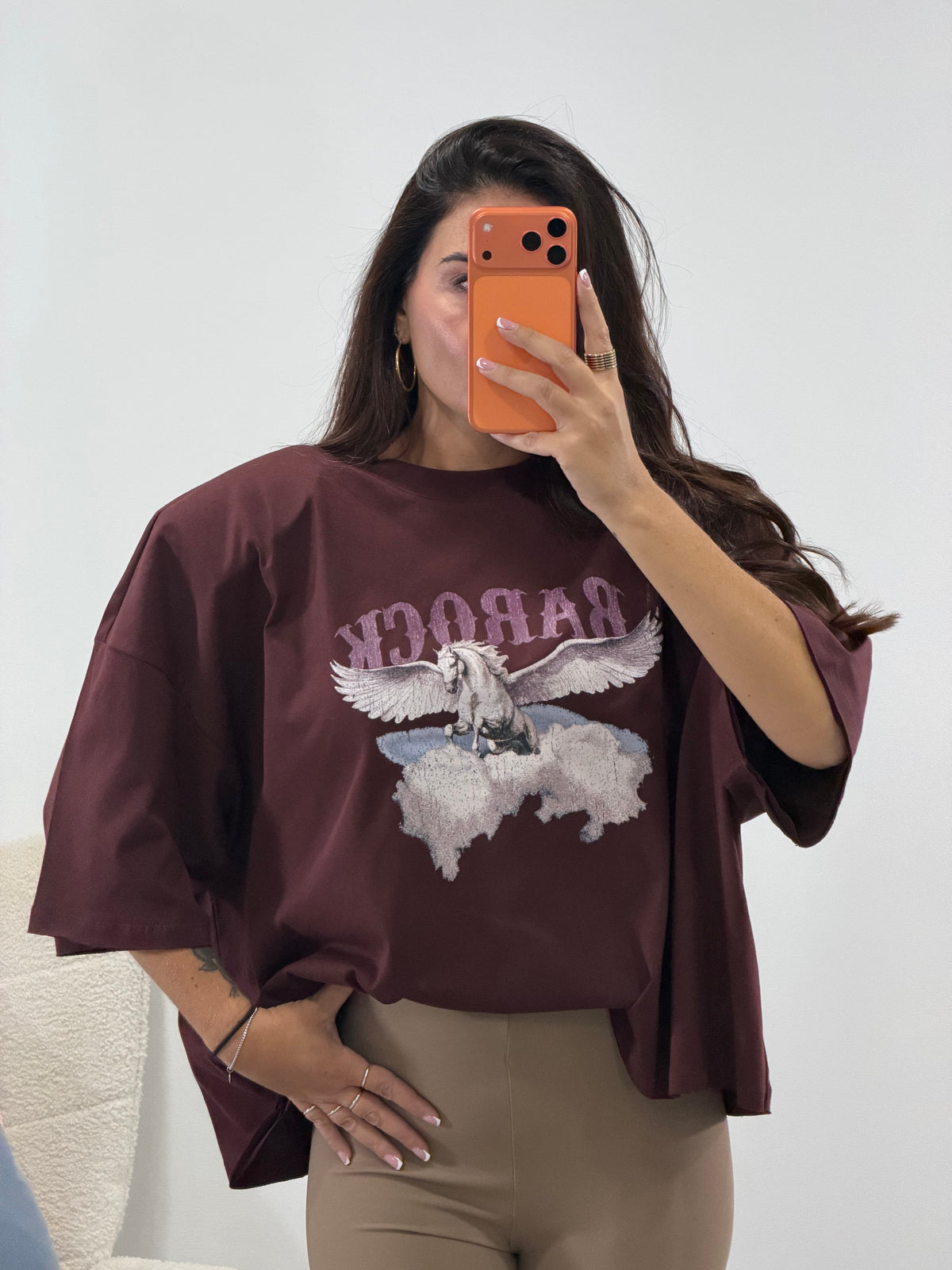 T-shirt By Barock cavallo alato