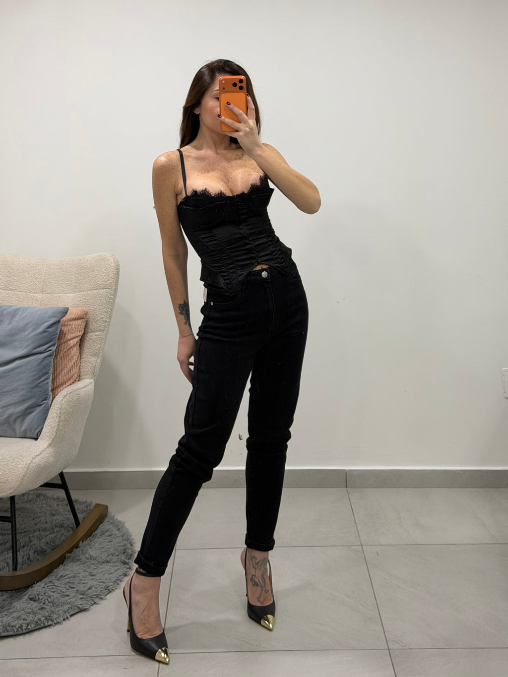 Corpetto Vally Satin