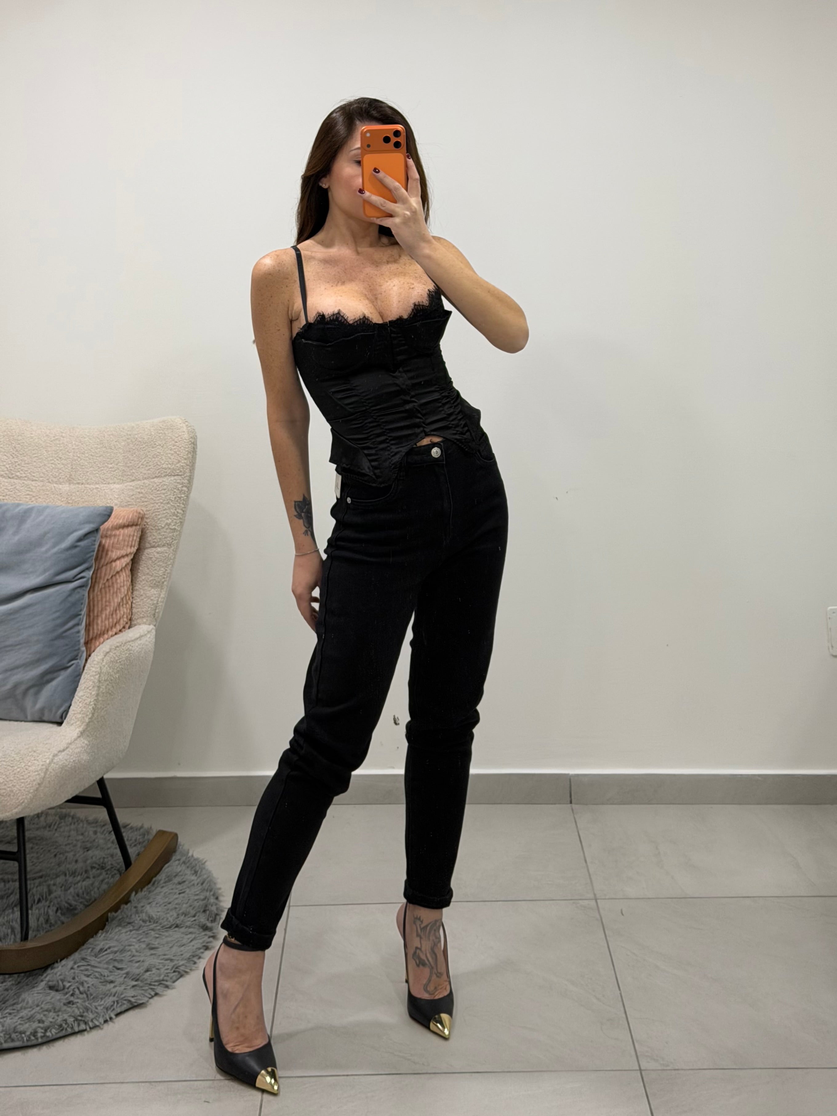 Corpetto Vally Satin