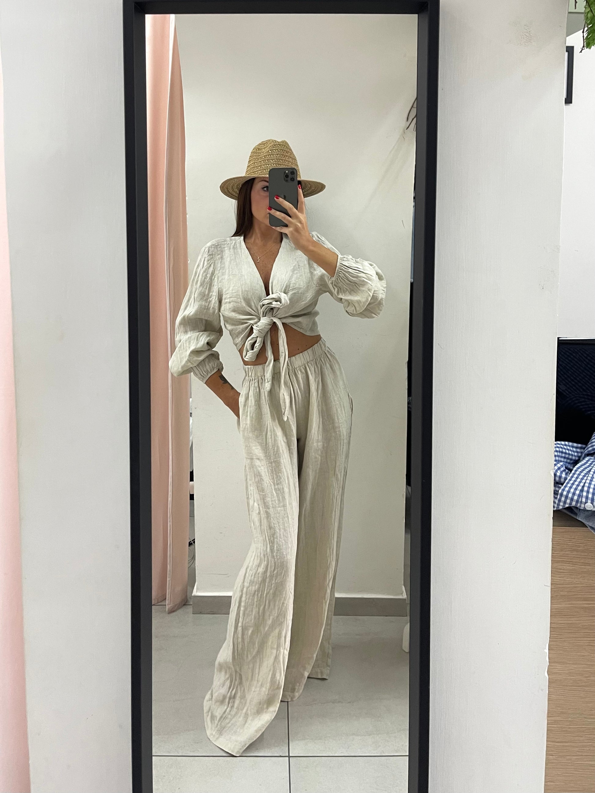 Coordinato 100% Lino