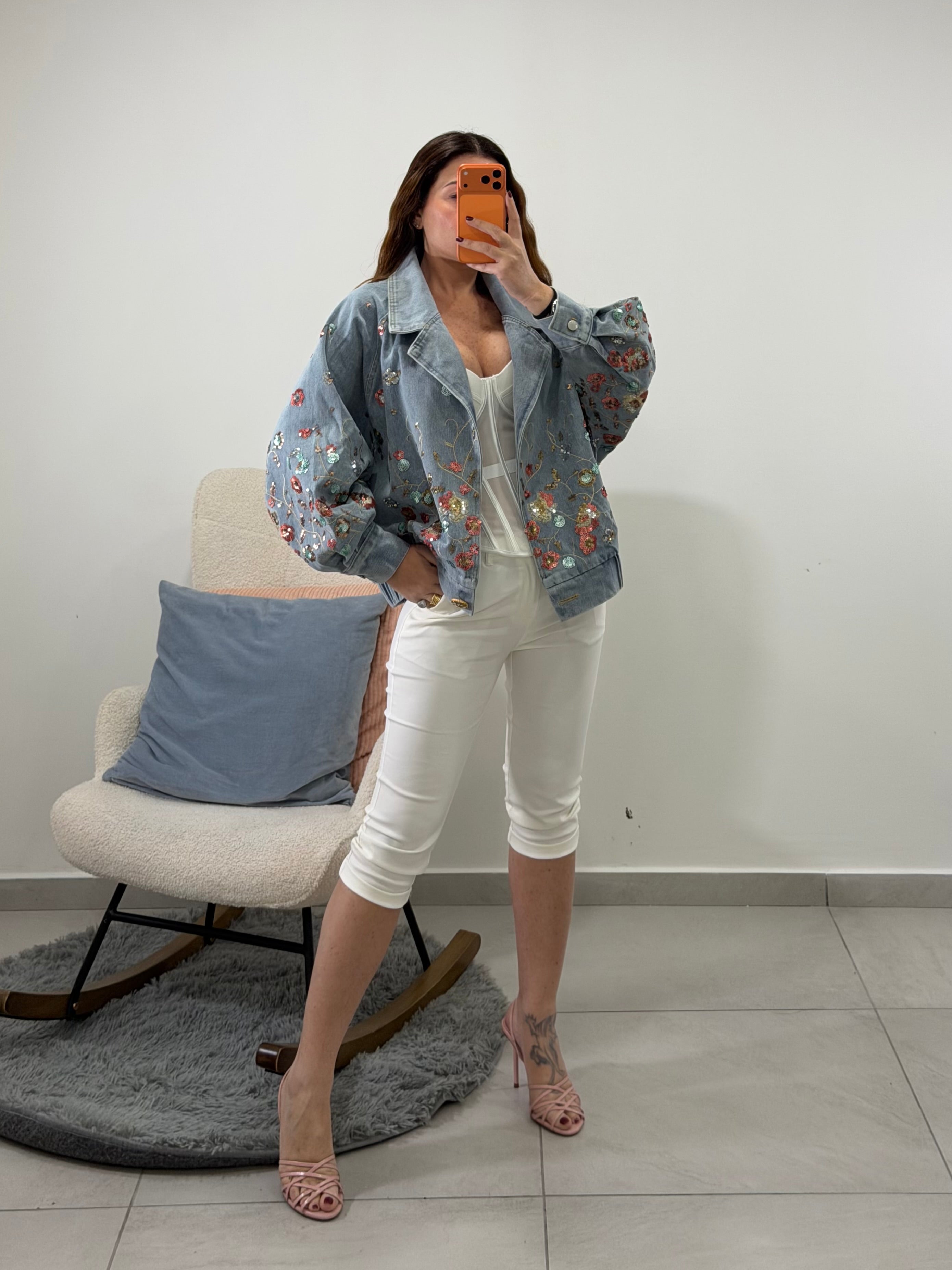 Pantalone Capri Classico Bianco