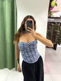 Corpetto Tartan