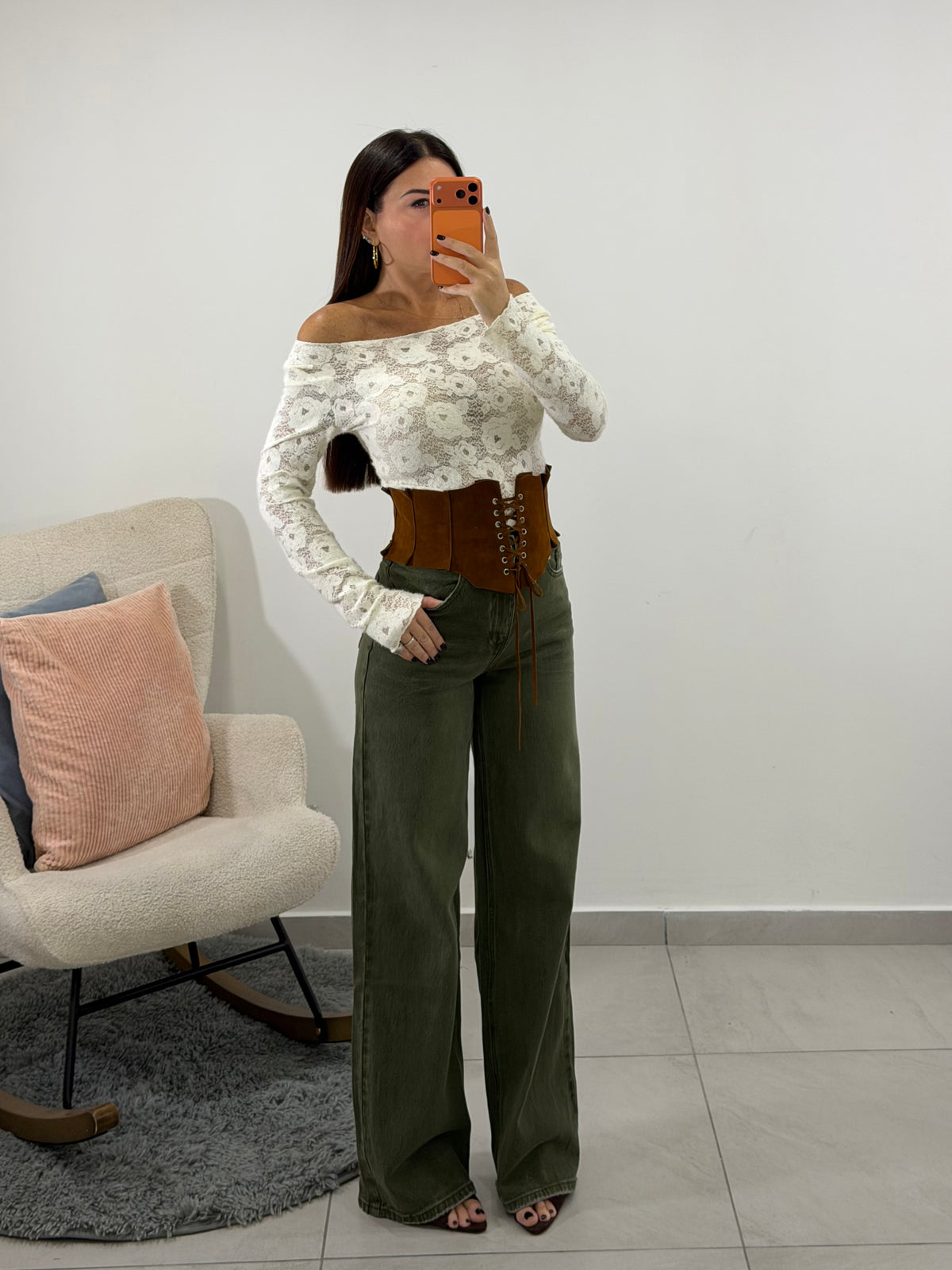 Maglia Kym Macramè