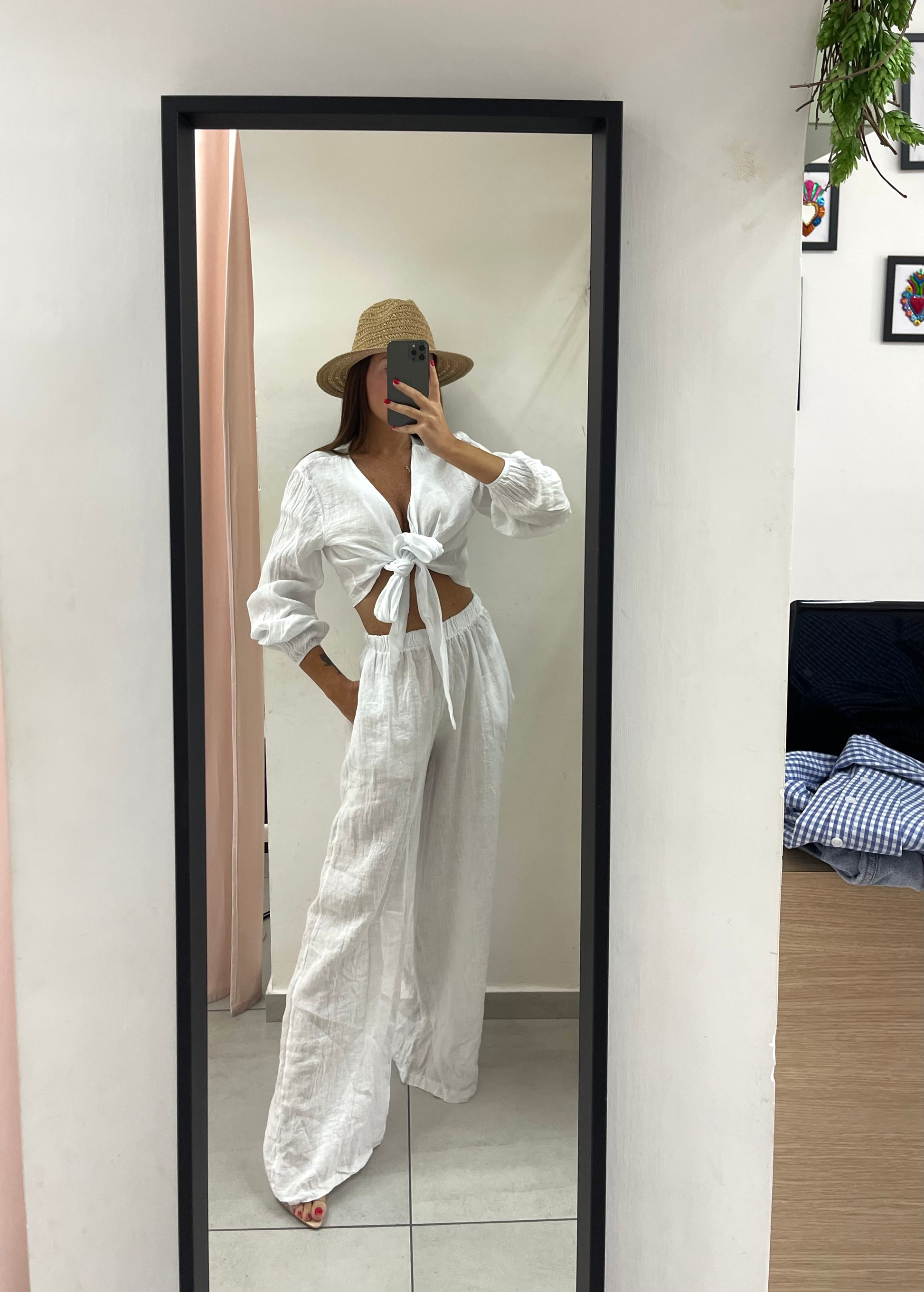 Coordinato 100% Lino