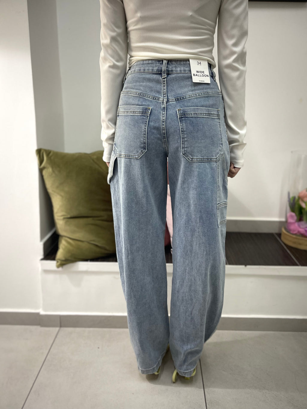 Jeans balloon Bum