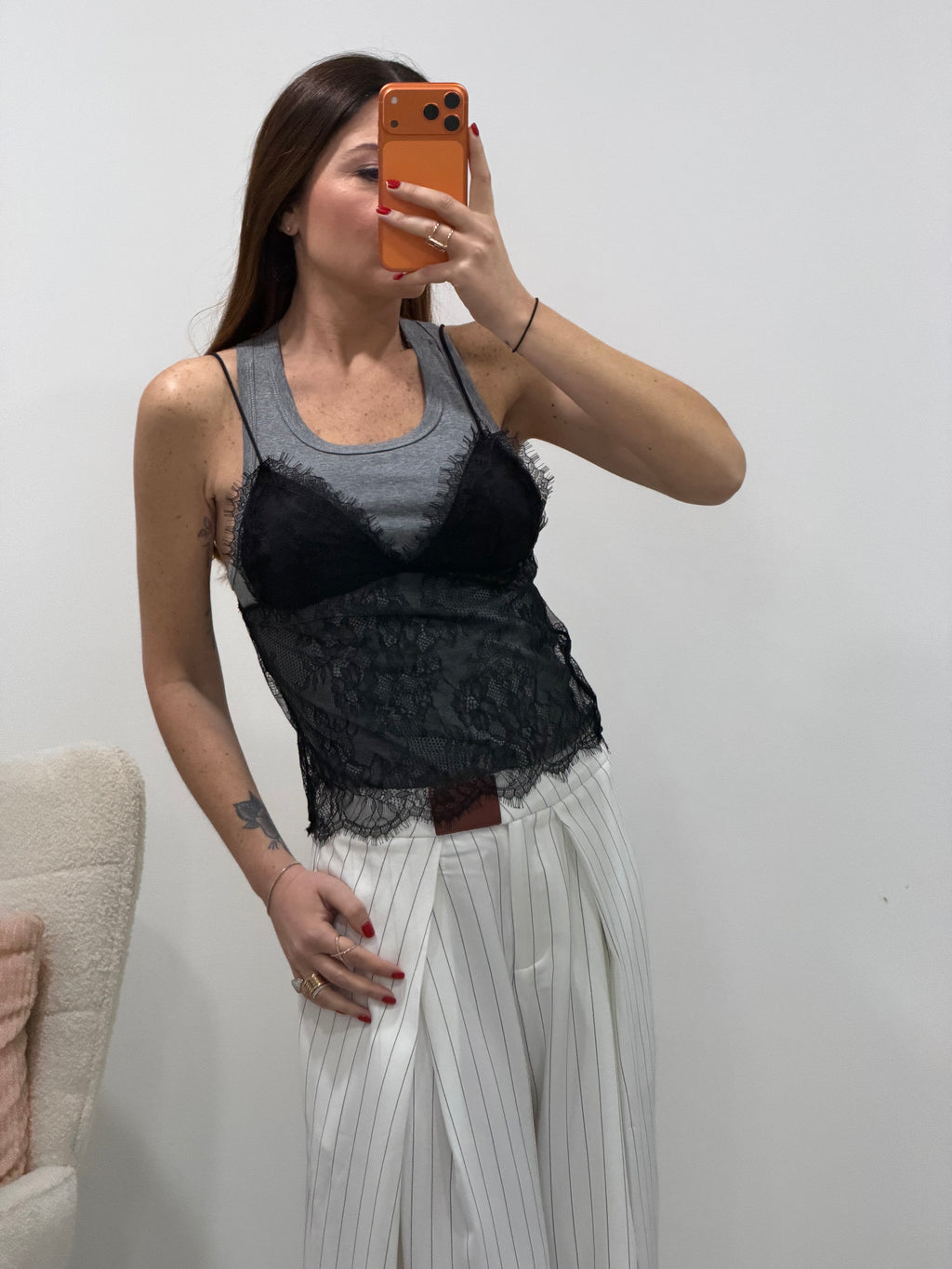 Canotta Doble Pizzo