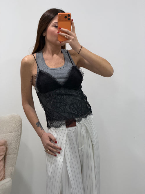 Canotta Doble Pizzo