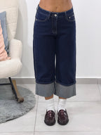 Bermudone Maxy Risvolto