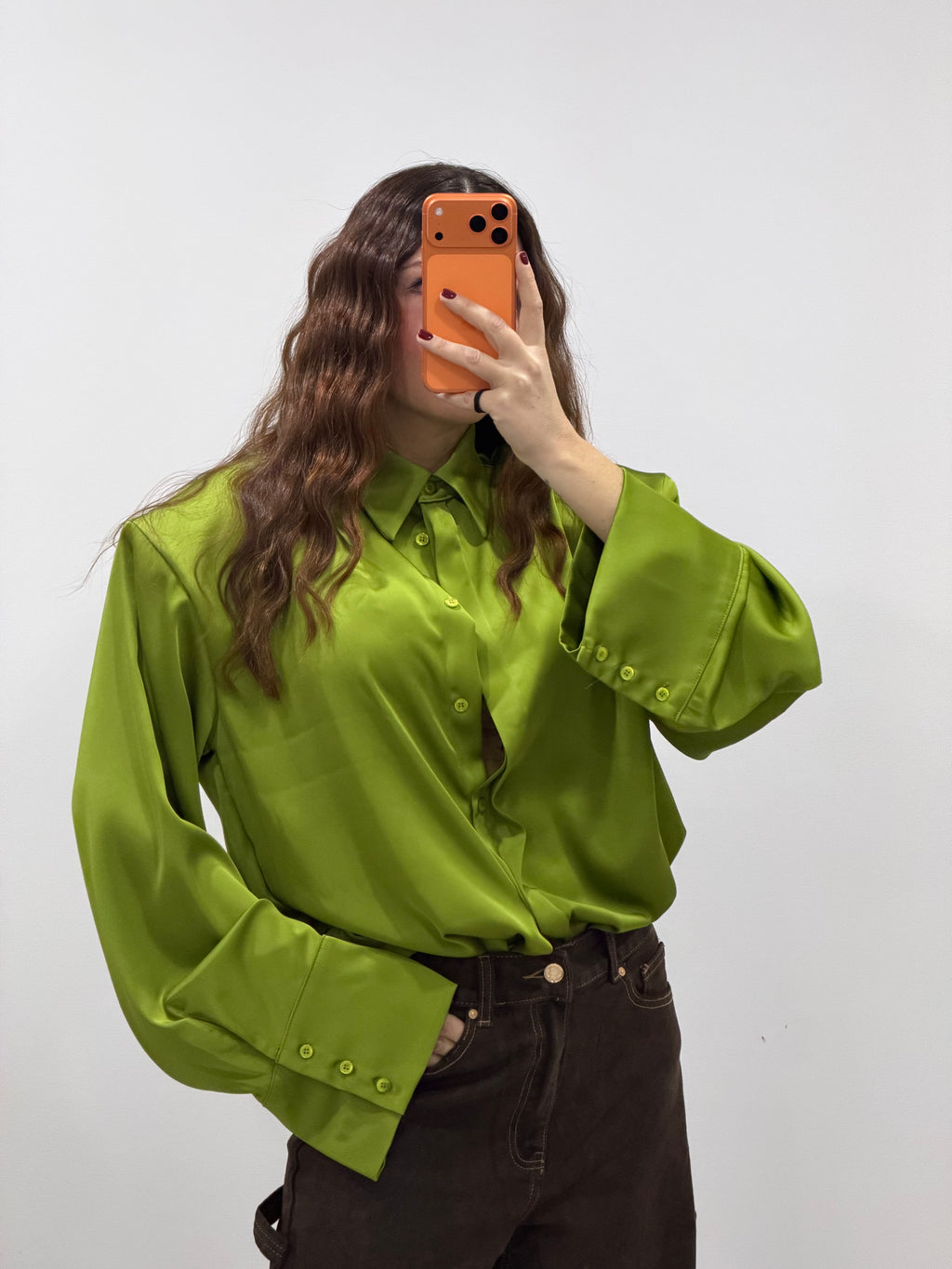 Camicia Satin Top