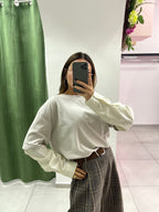 T-shirt manica camicia