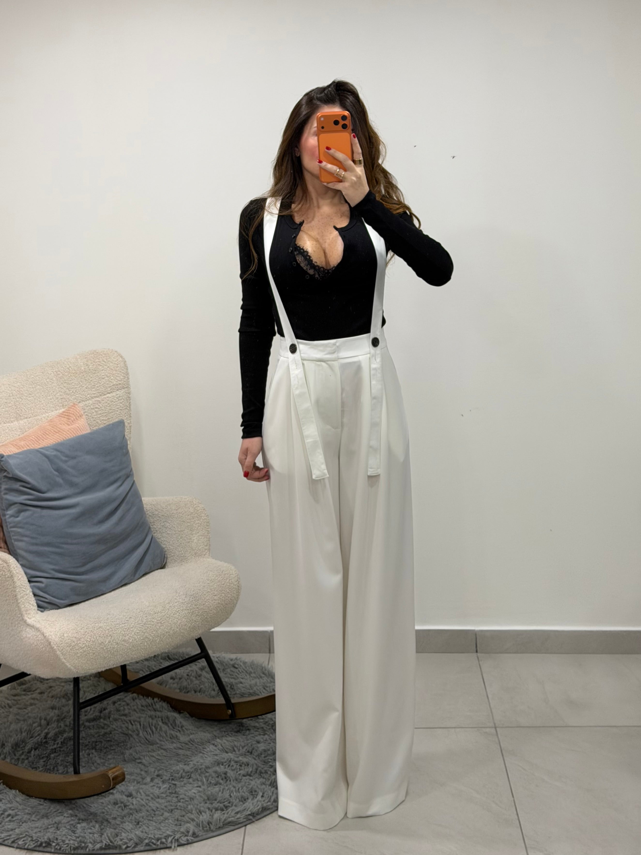 Pantalone bretelle by Lumina