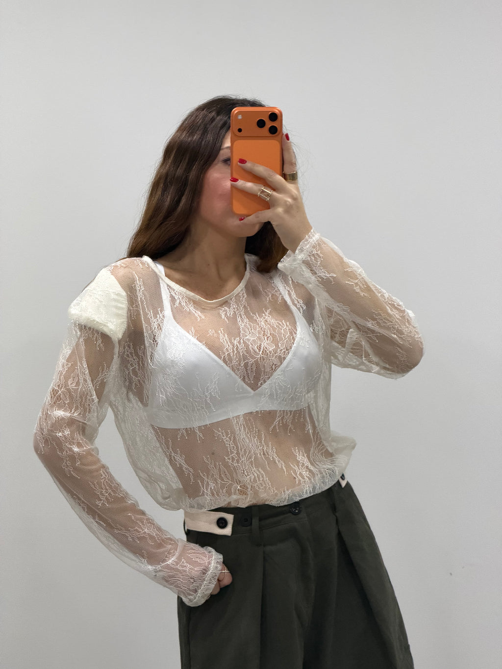 Maglia Pizzo spallina