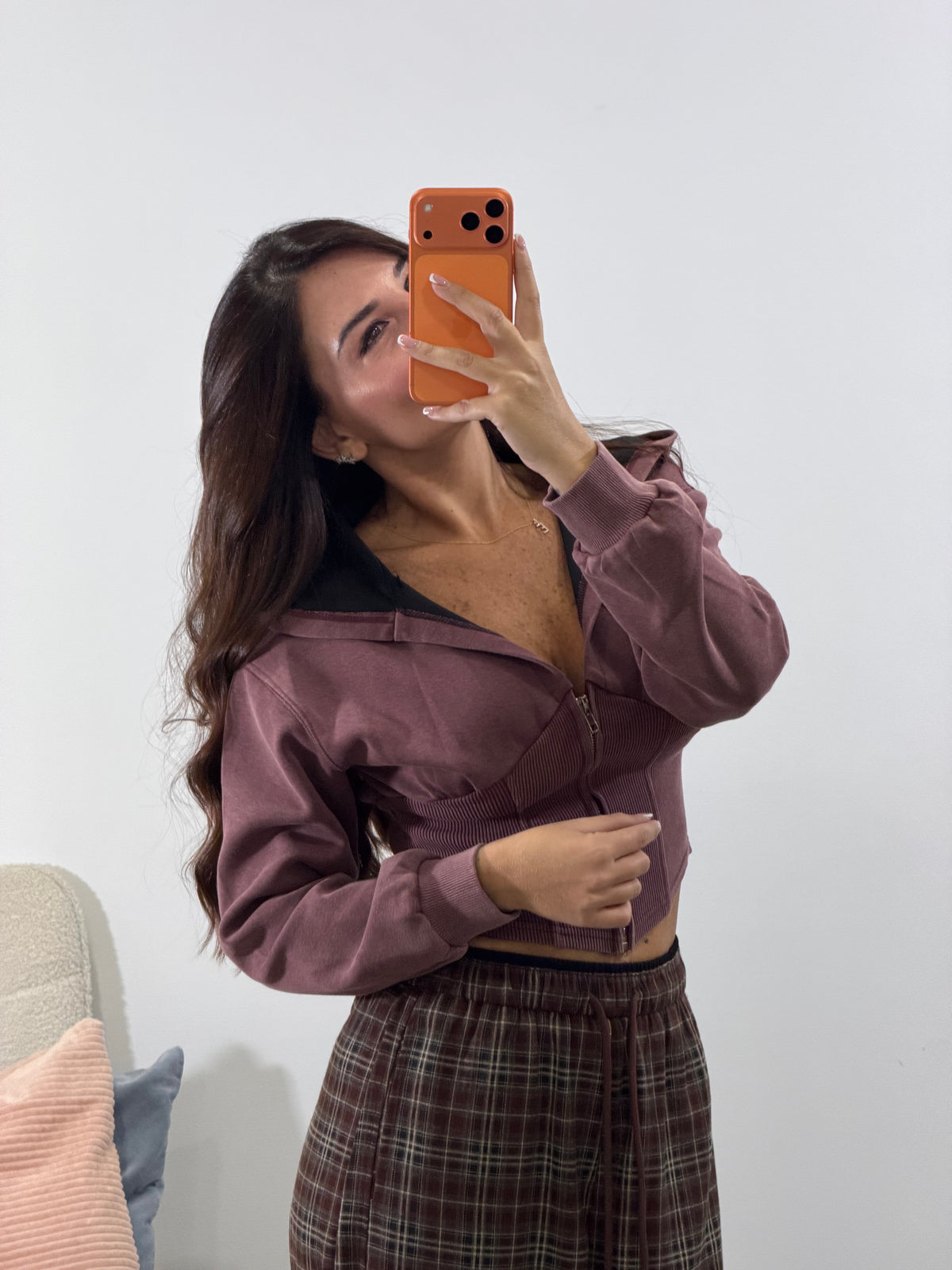 Felpa Crop Betty