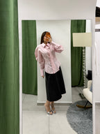 Camicia balloon cravatta