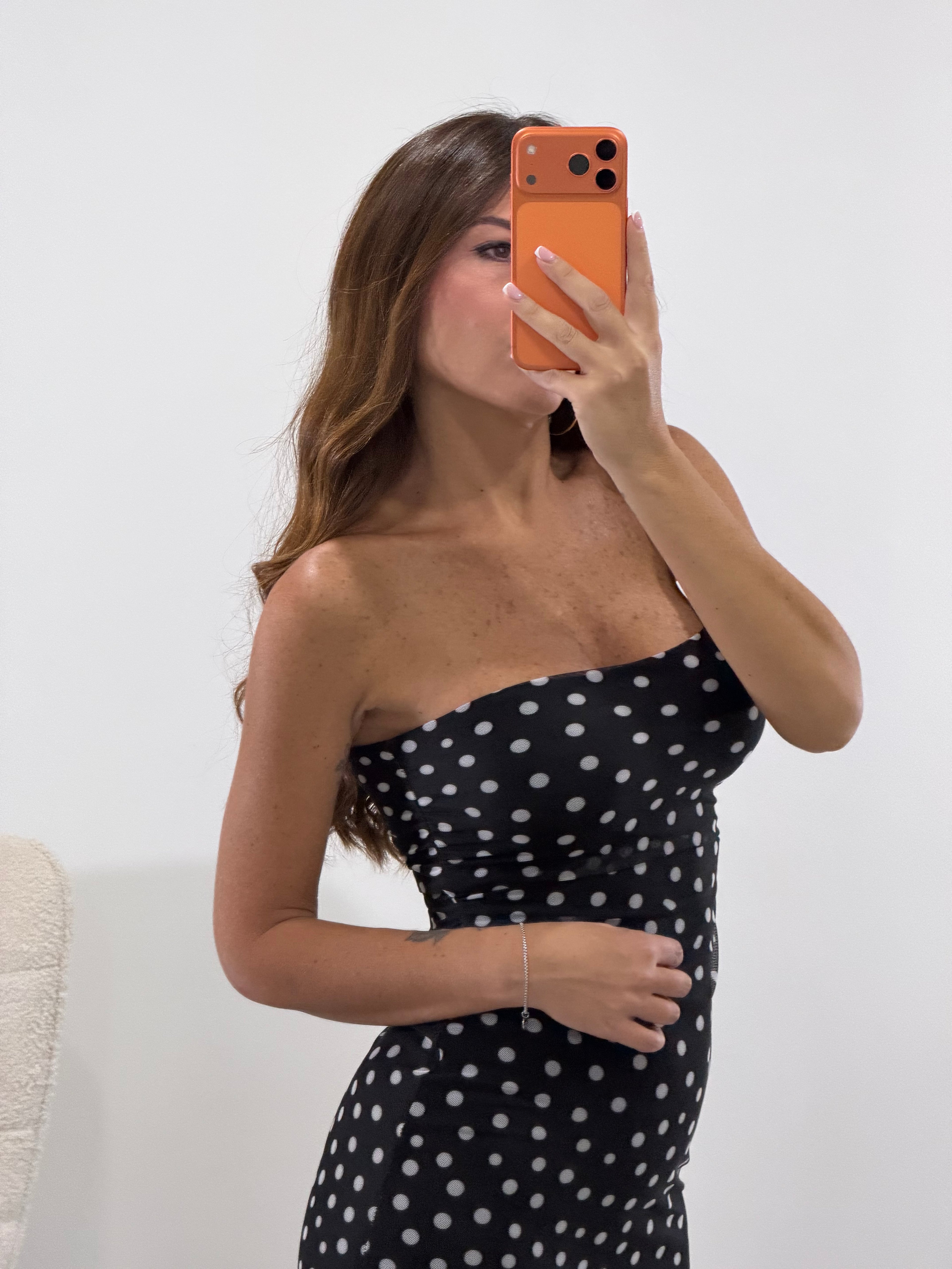 Dress modellante Pois