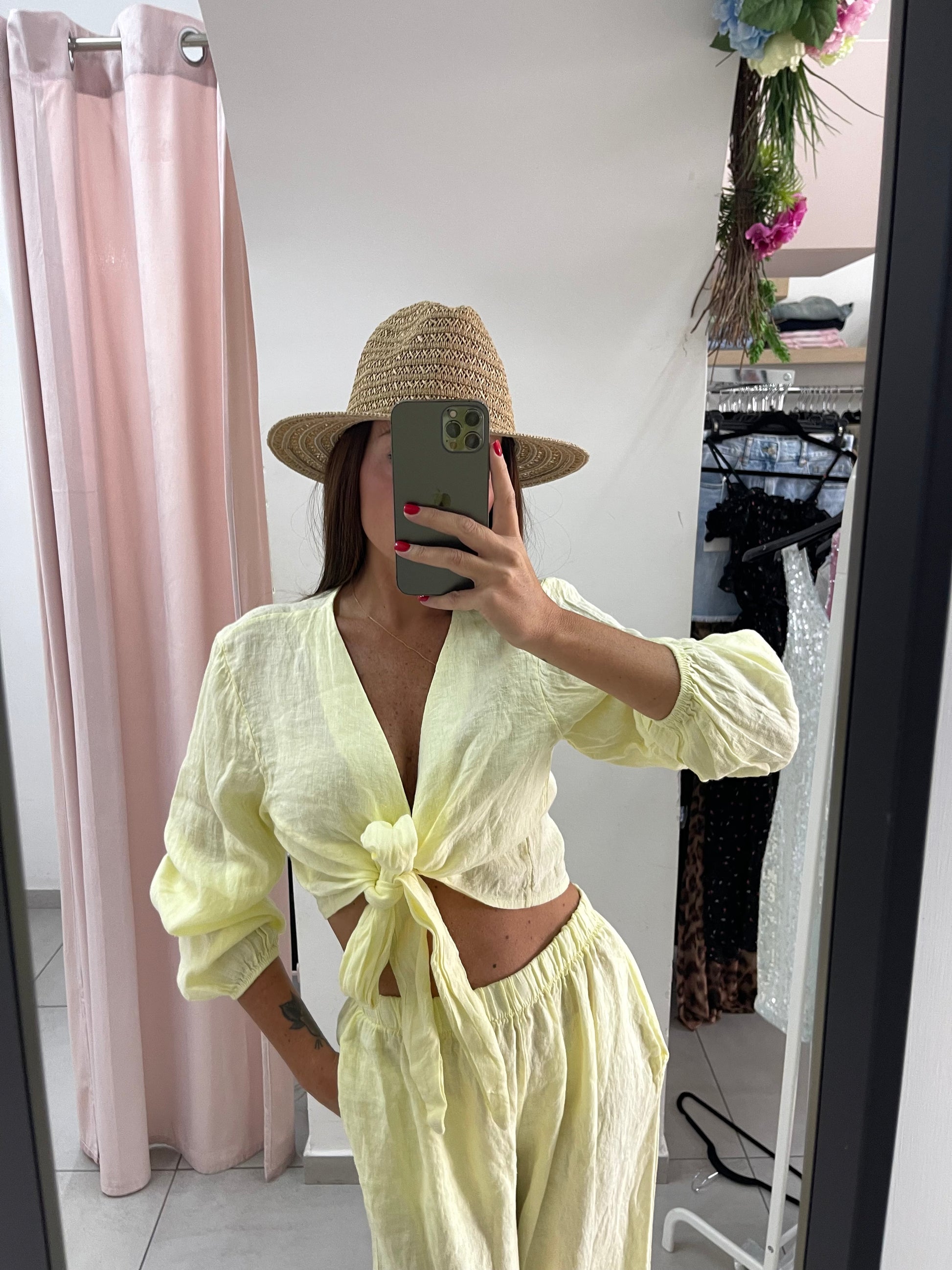 Coordinato 100% Lino