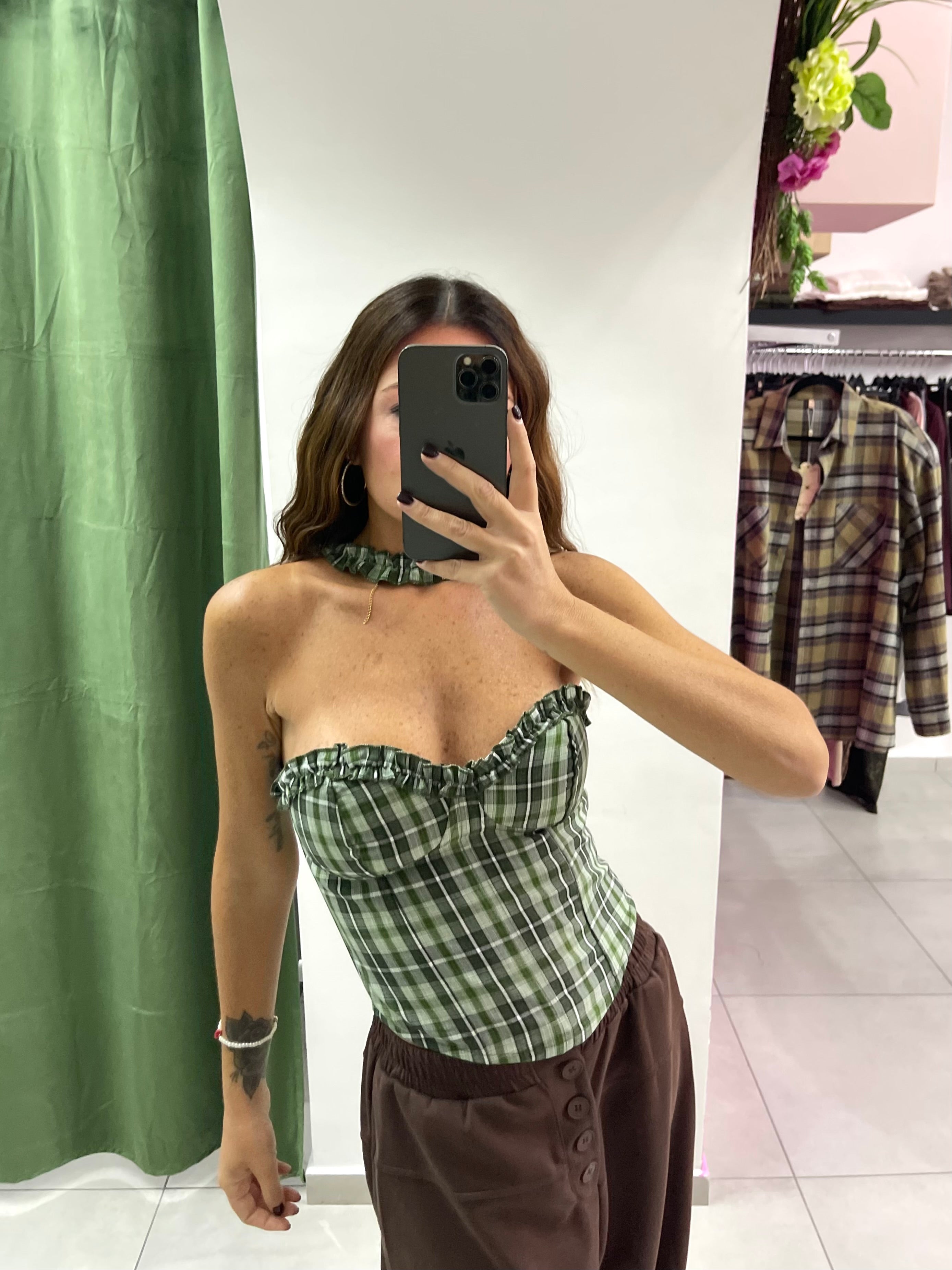 Corpetto Tartan