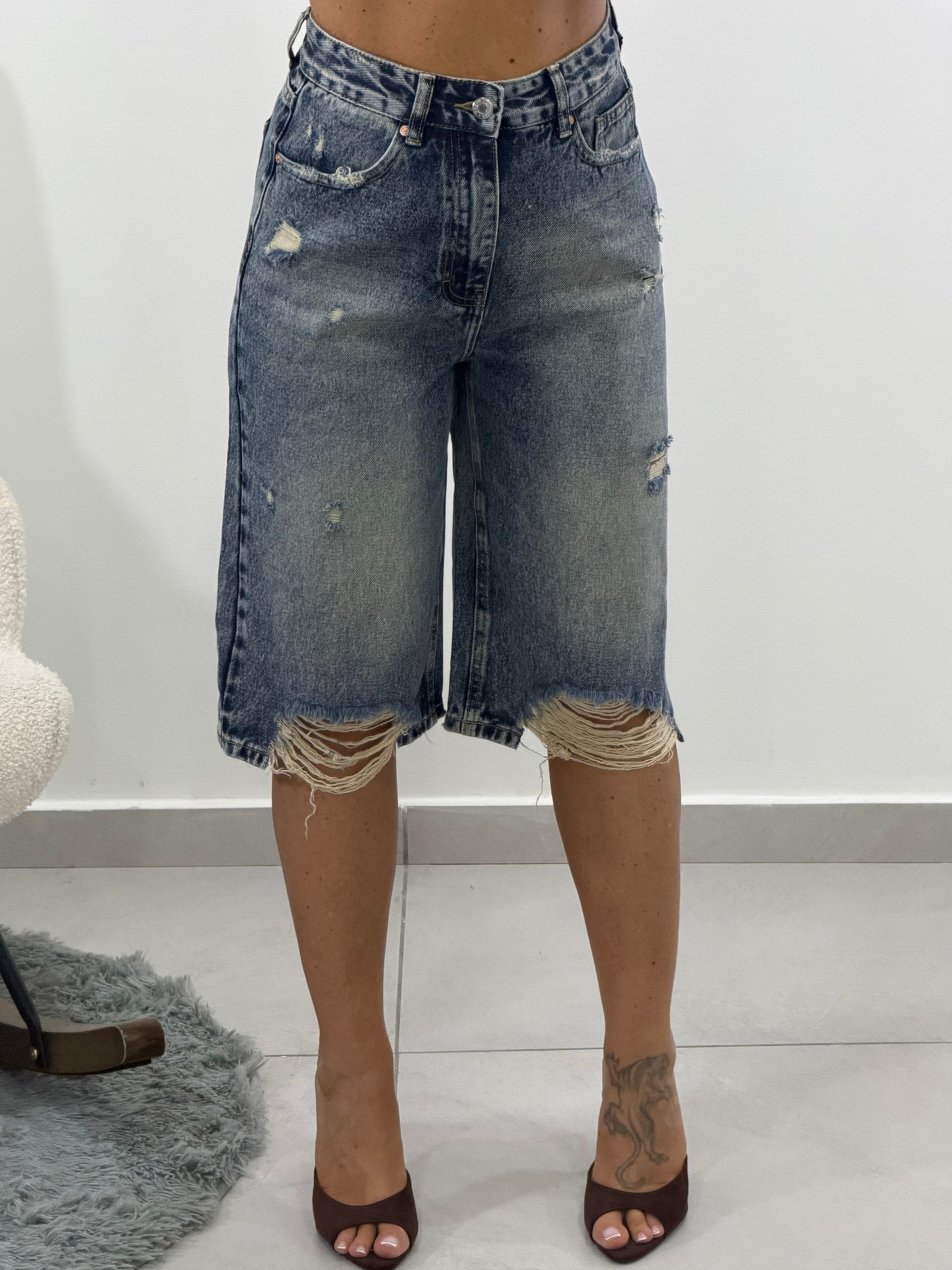 Bermuda Denim Stripe