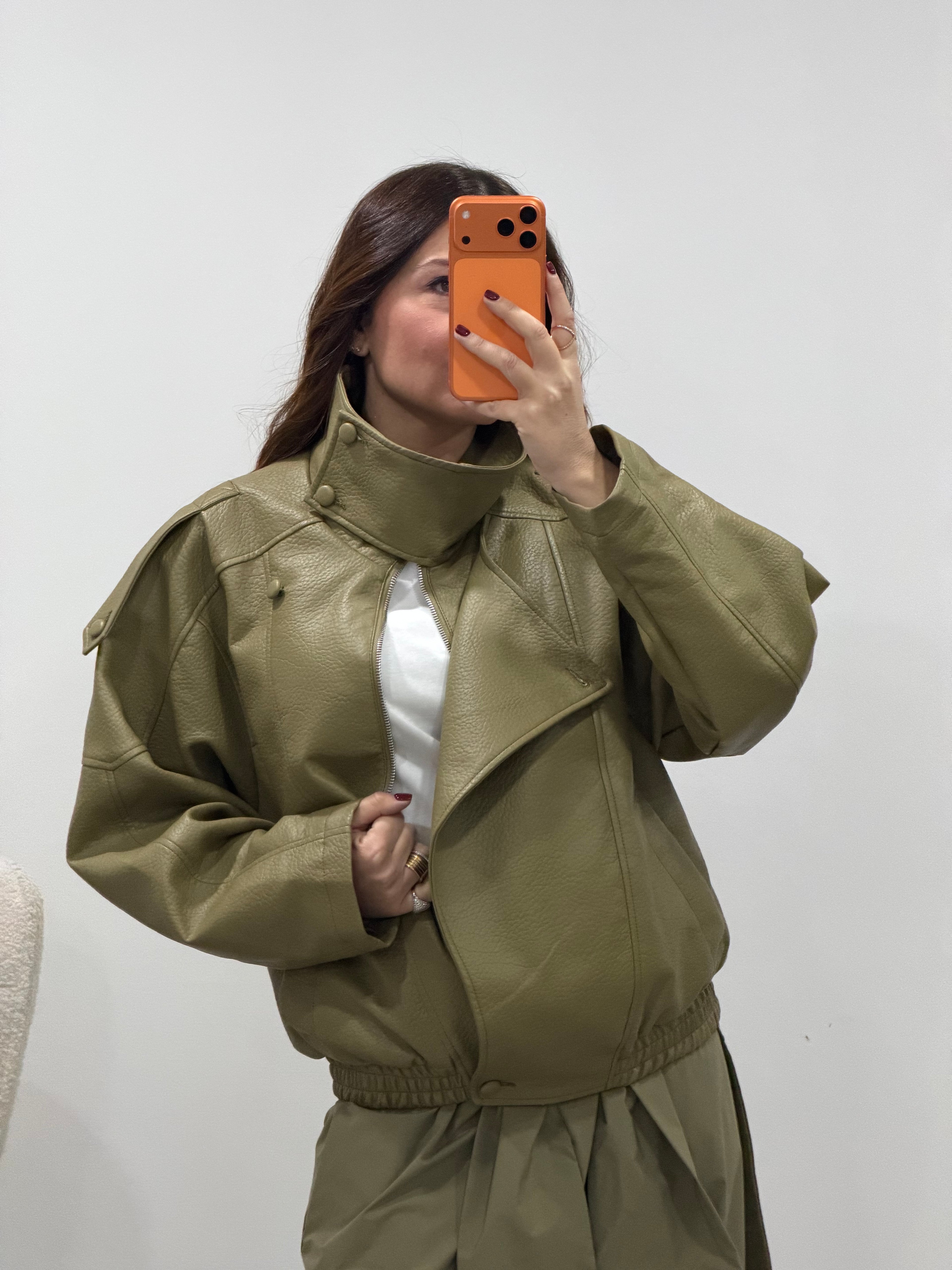 Bomber Viral Olive