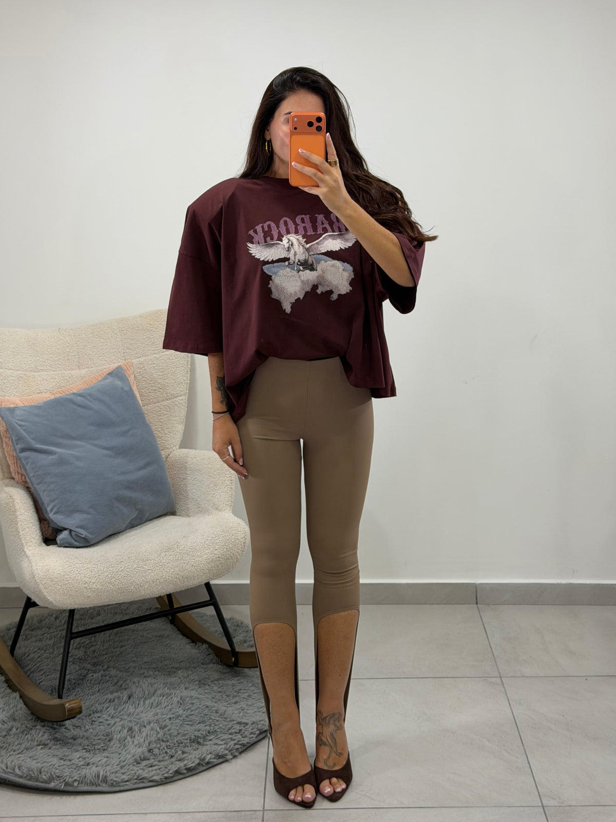 T-shirt By Barock cavallo alato