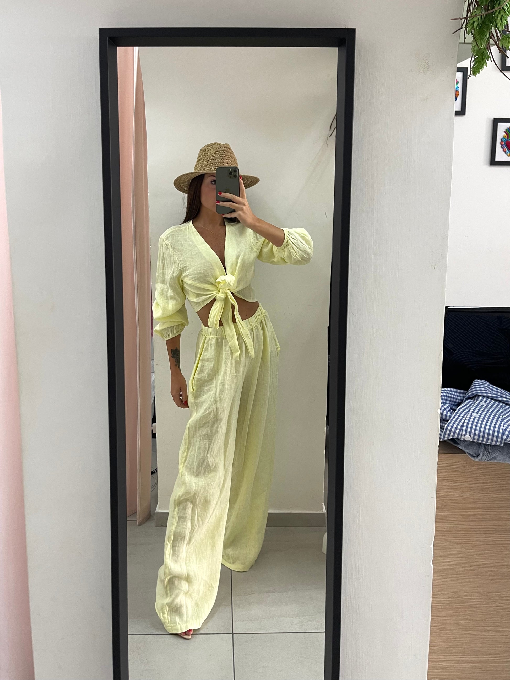 Coordinato 100% Lino