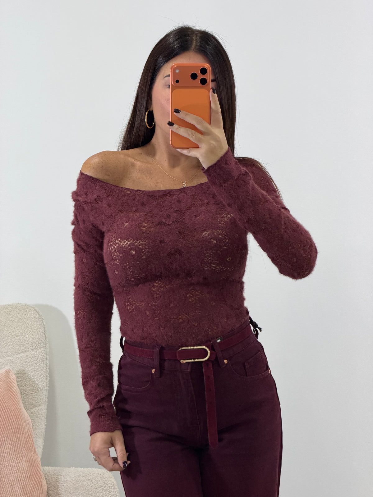 Maglia Kym Macramè