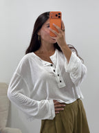 Longsleve Serafino Wonder Crop