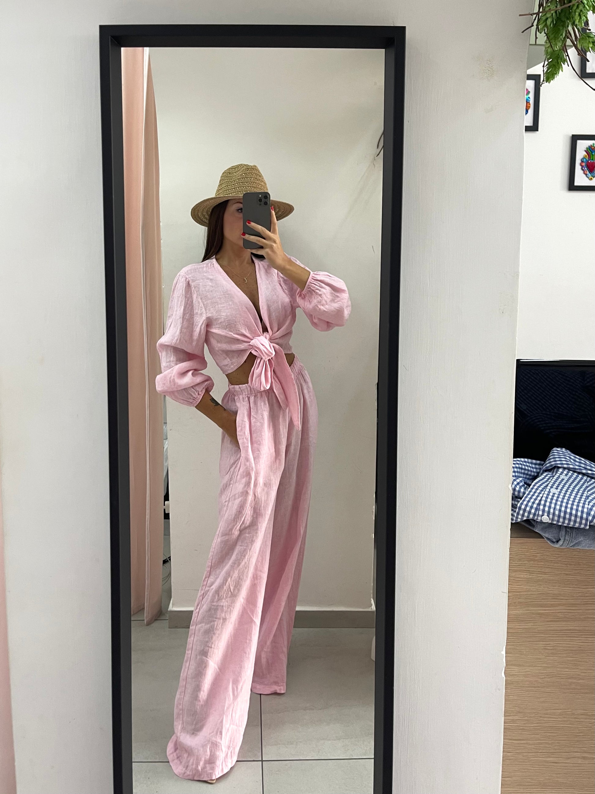 Coordinato 100% Lino