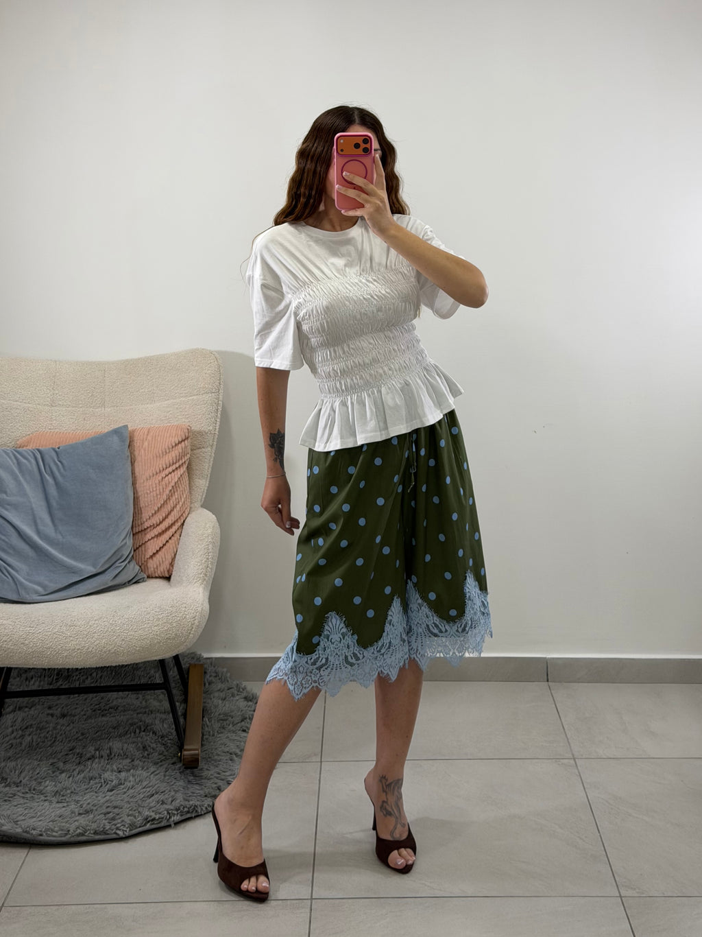 Bermuda Pizzo Pois by Lumina