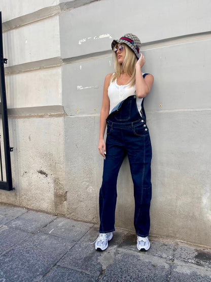 Salopette Blu Jeans