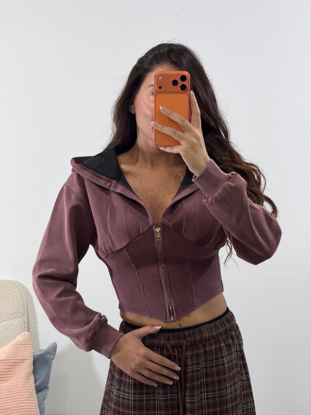 Felpa Crop Betty