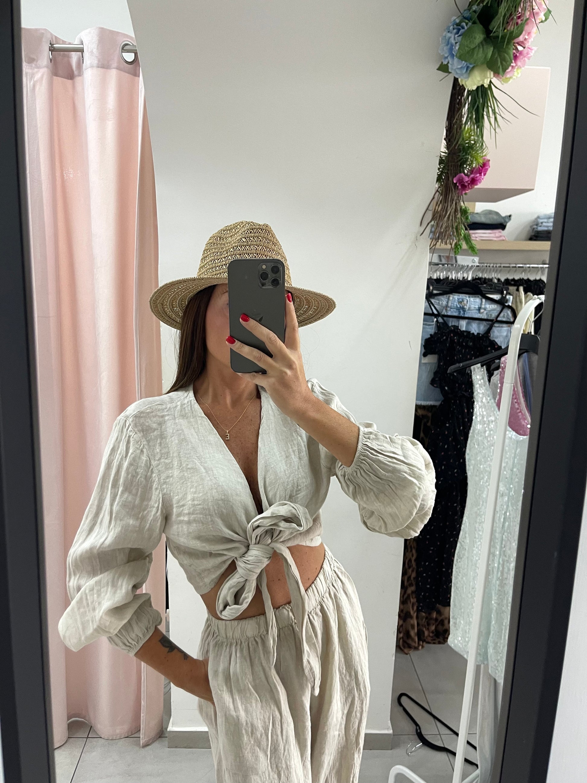 Coordinato 100% Lino