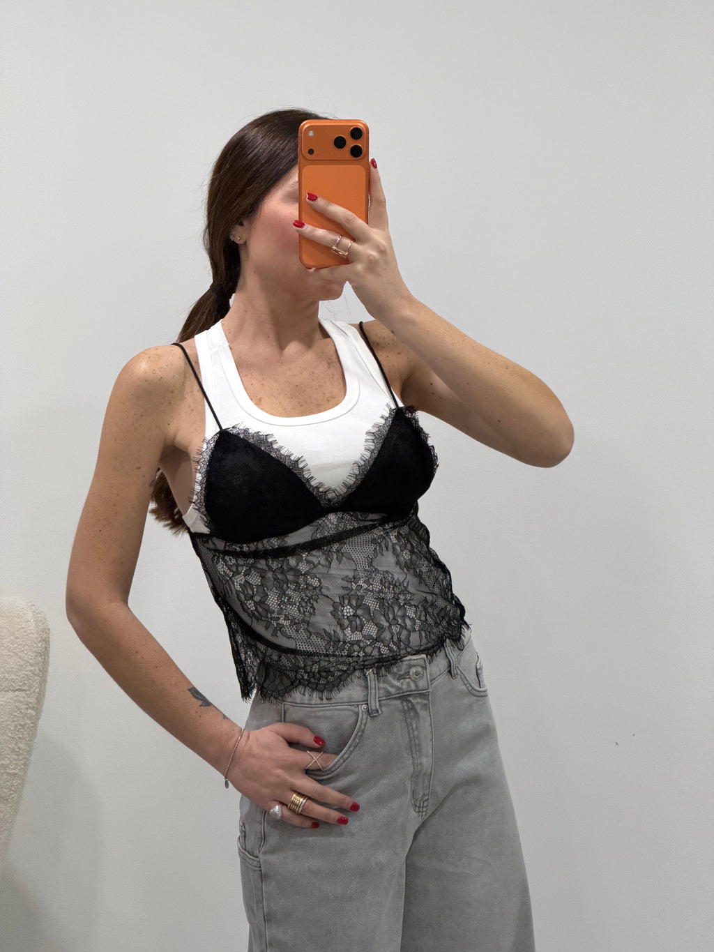 Canotta Doble Pizzo