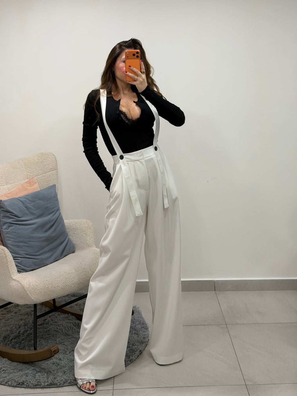 Pantalone bretelle by Lumina