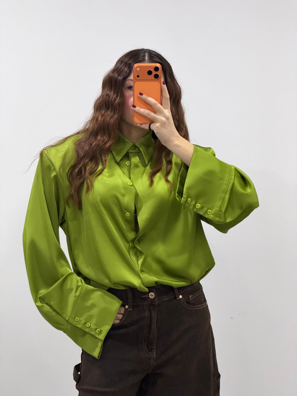 Camicia Satin Top
