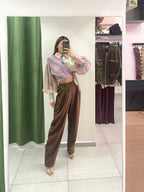 Pantalone classico balloon