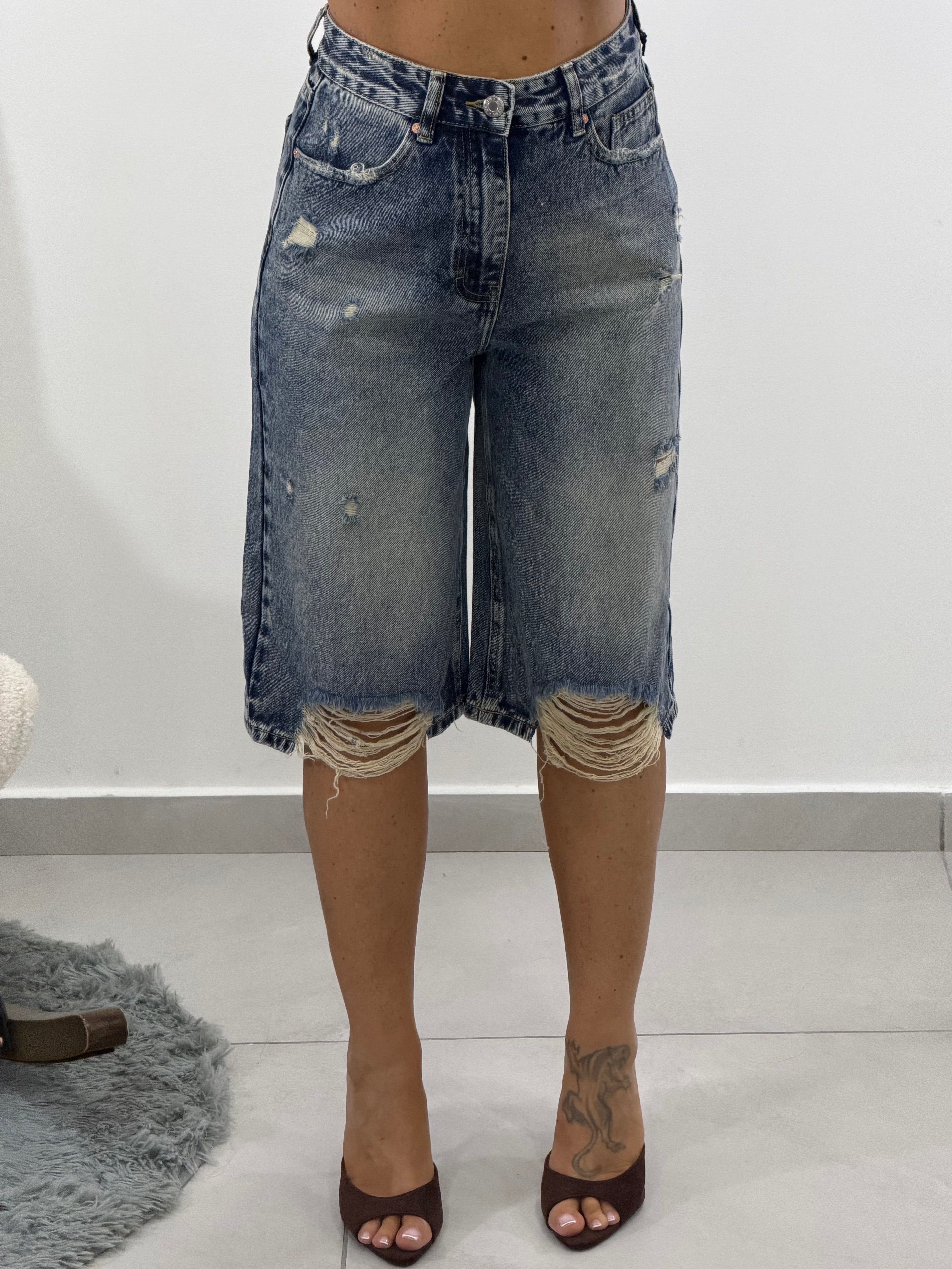 Bermuda Denim Stripe