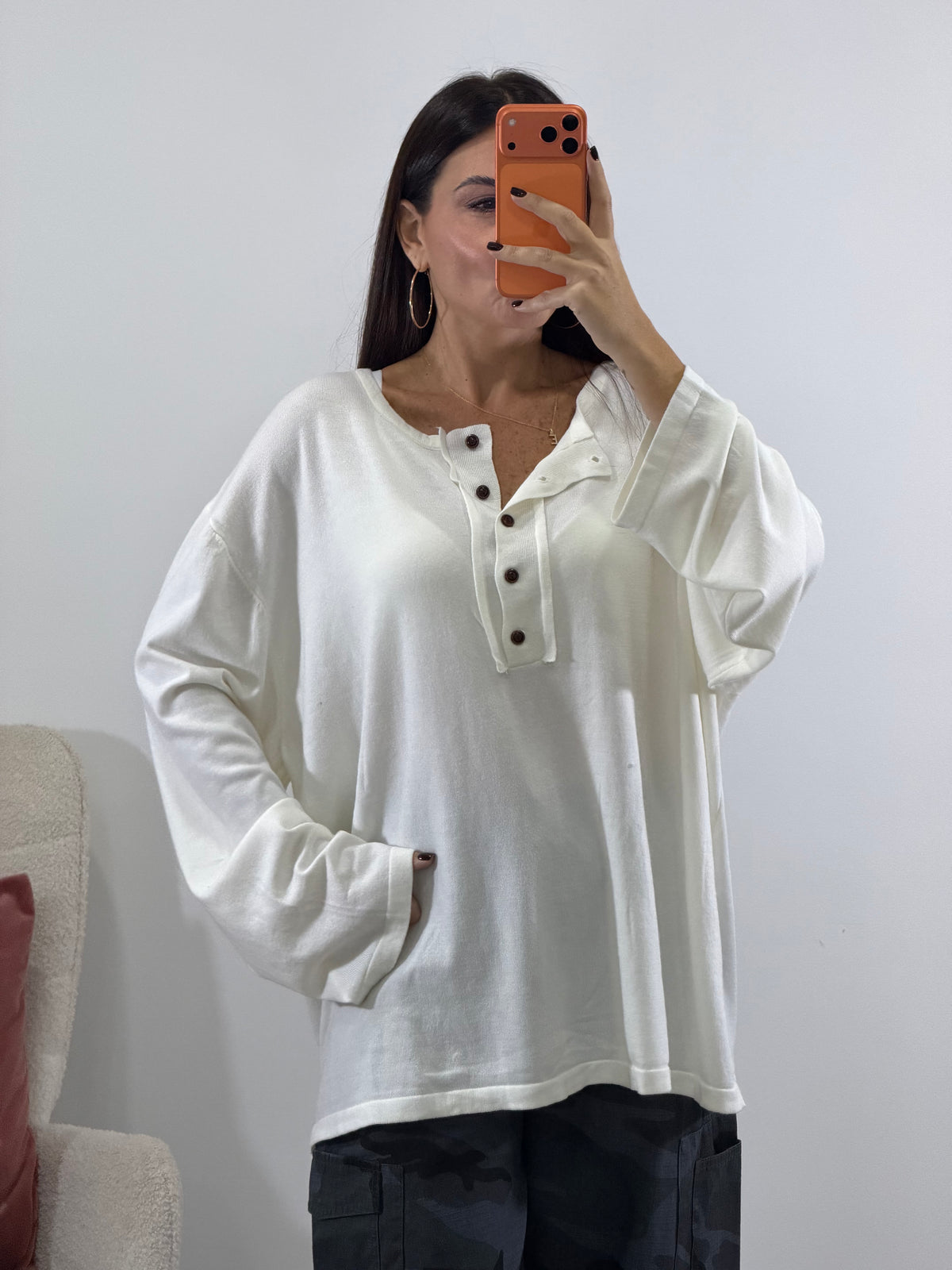 Longsleve Serafino Wool