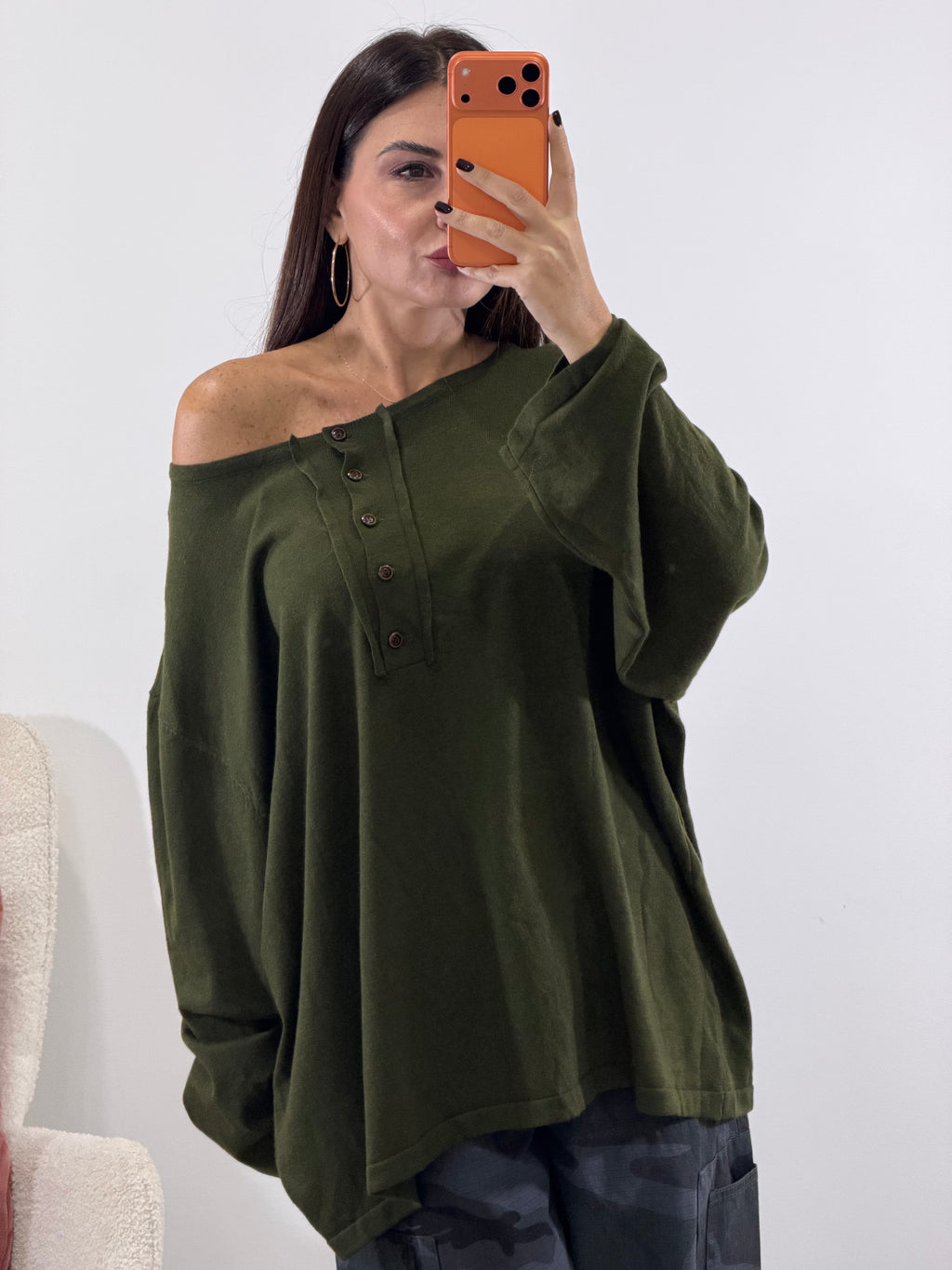 Longsleve Serafino Wool