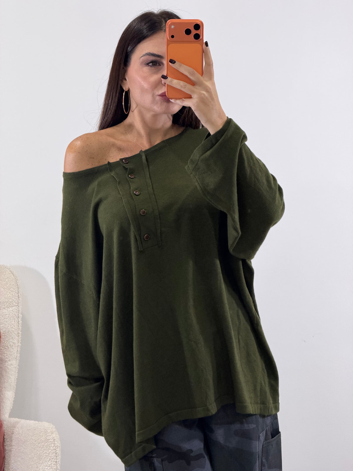 Longsleve Serafino Wool